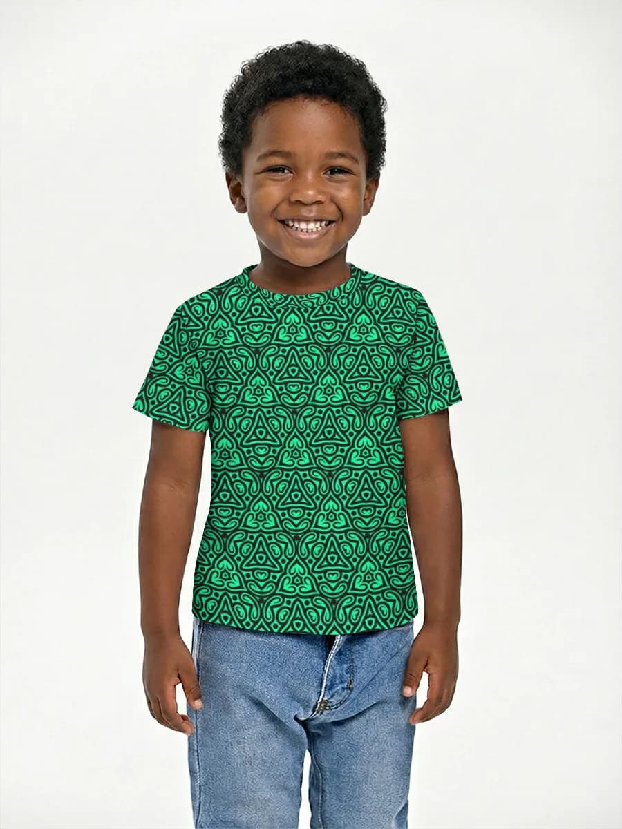 Children's cotton T-shirt (for boys. Copy)