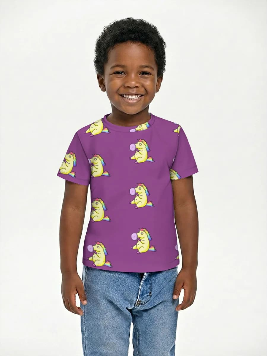 Children's cotton T-shirt (for boys. Copy)