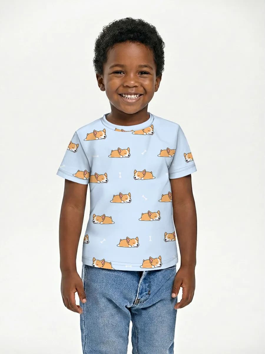 Children's cotton T-shirt (for boys. Copy)