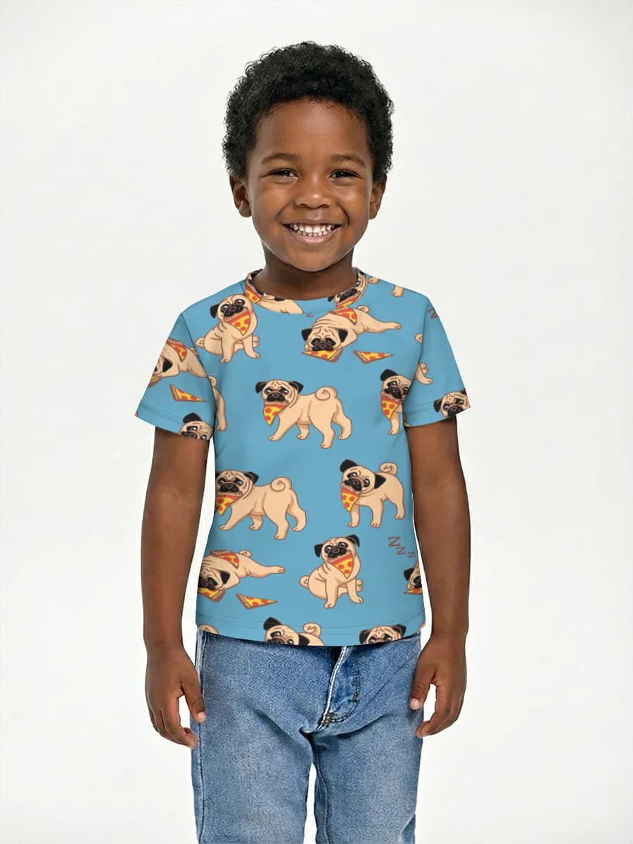 Children's cotton T-shirt (for boys. Copy)