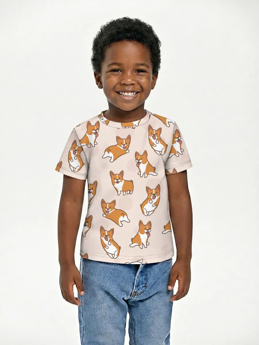 Children's cotton T-shirt (for boys. Copy)