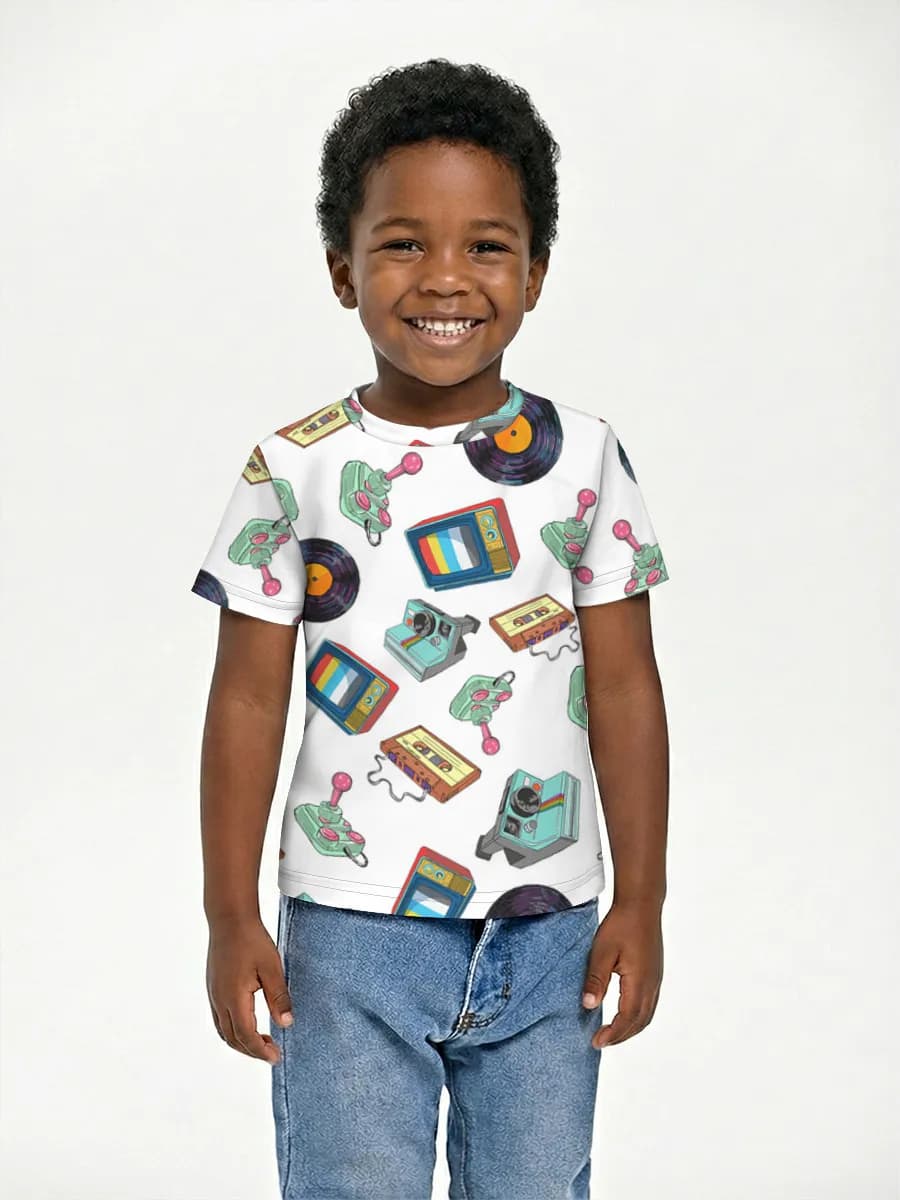 Children's cotton T-shirt (for boys. Copy)