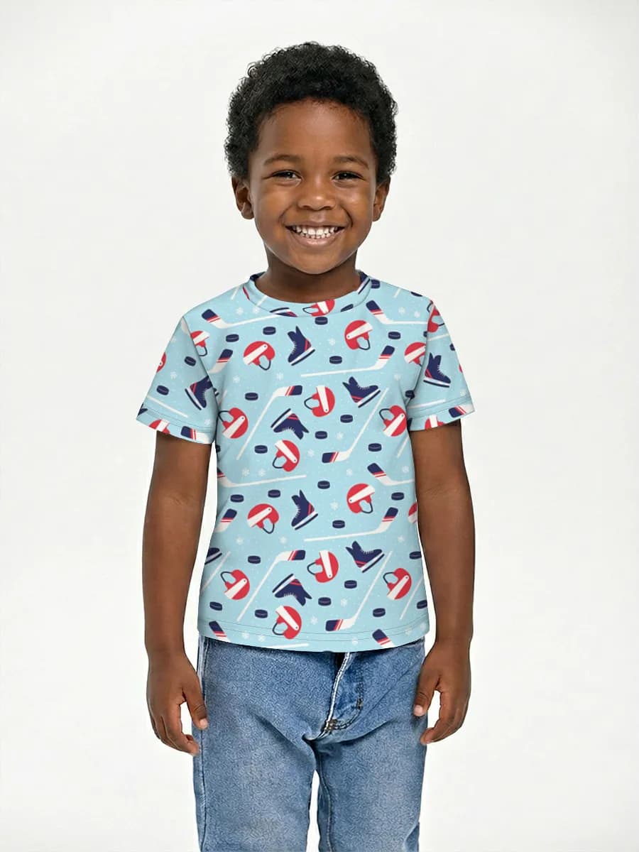 Children's cotton T-shirt (for boys. Copy)