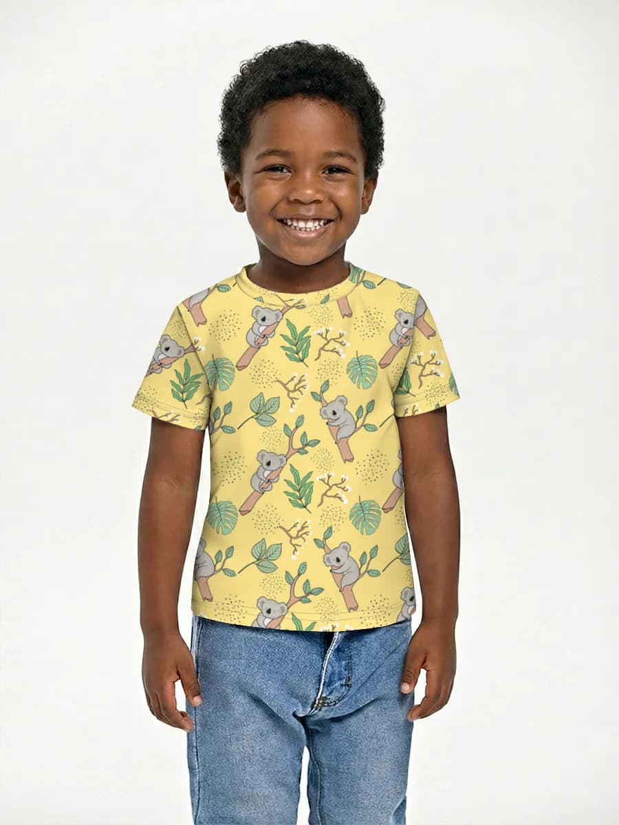 Children's cotton T-shirt (for boys. Copy)