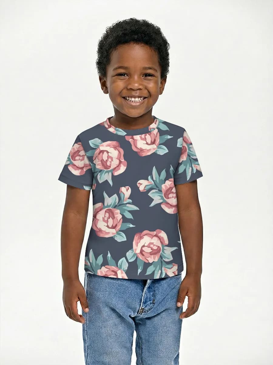 Children's cotton T-shirt (for boys. Copy)