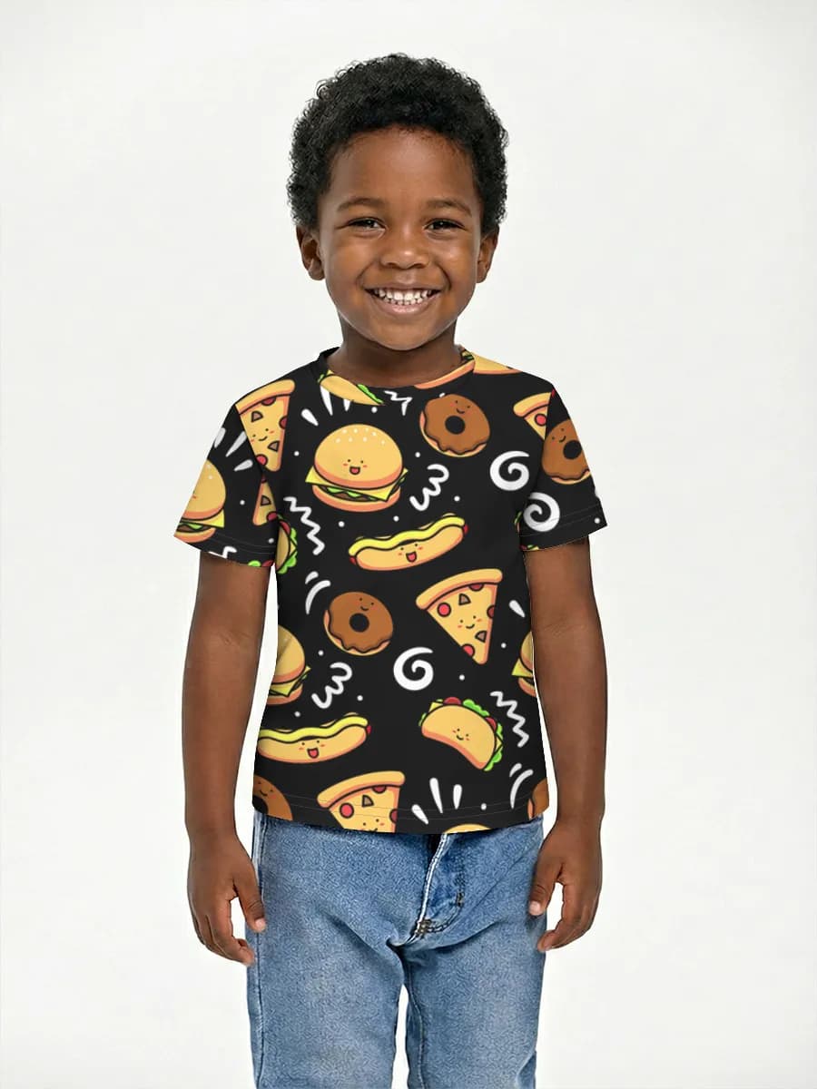 Children's cotton T-shirt (for boys. Copy)