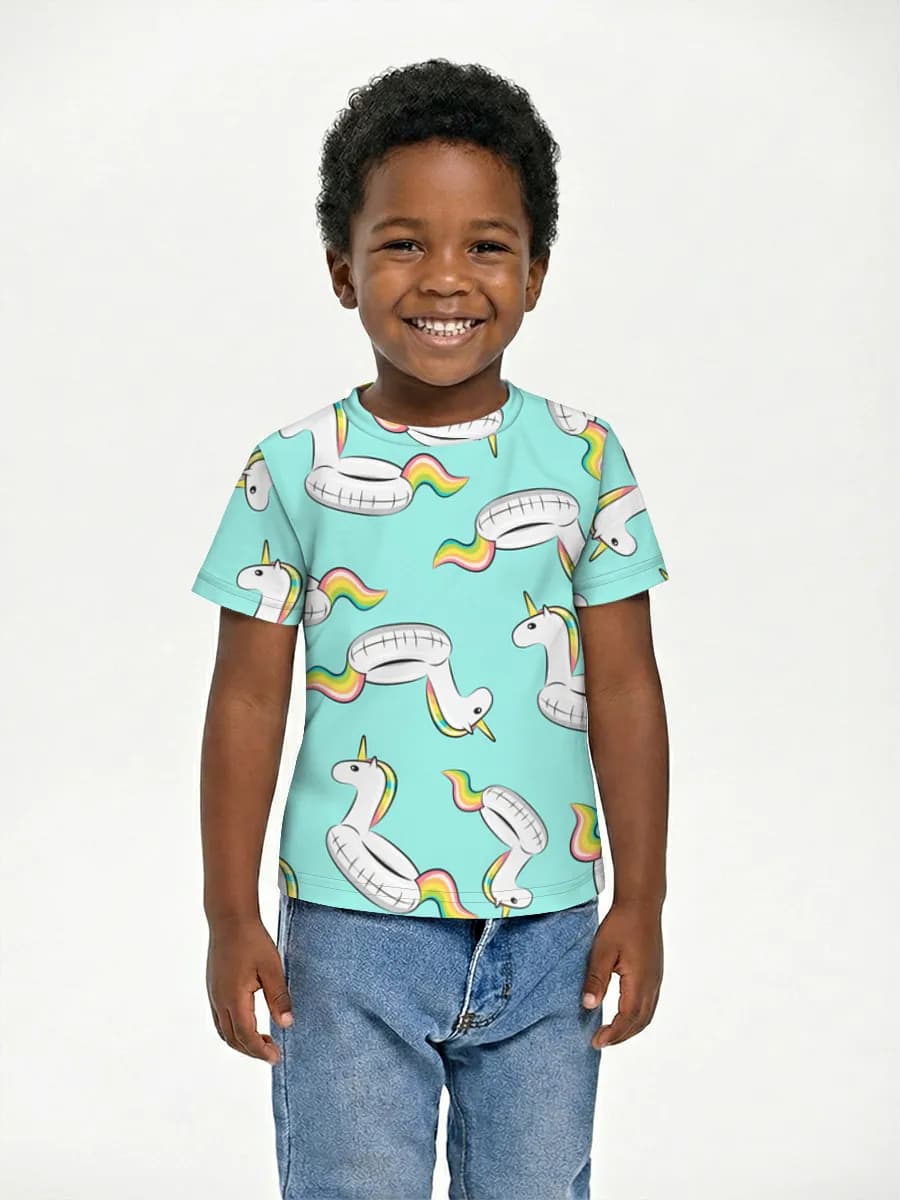 Children's cotton T-shirt (for boys. Copy)
