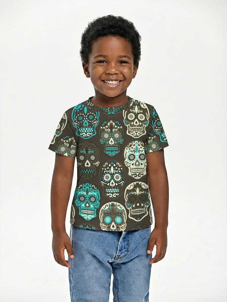 Children's cotton T-shirt (for boys. Copy)