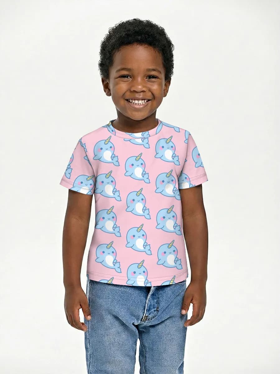 Children's cotton T-shirt (for boys. Copy)