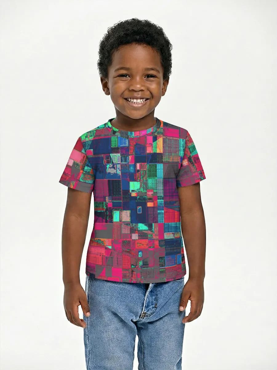 Children's cotton T-shirt (for boys. Copy)
