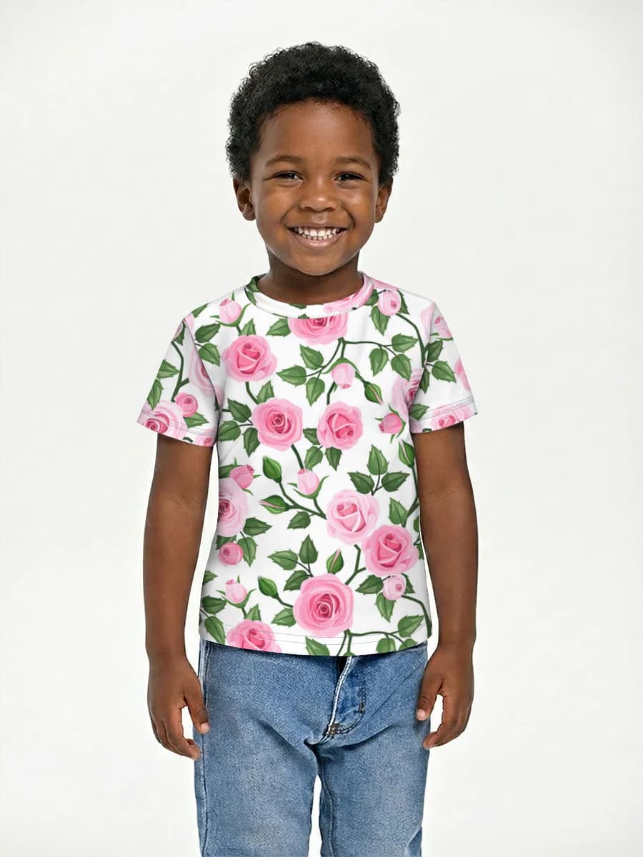 Children's cotton T-shirt (for boys. Copy)