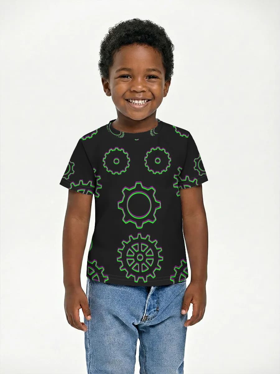 Children's cotton T-shirt (for boys. Copy)