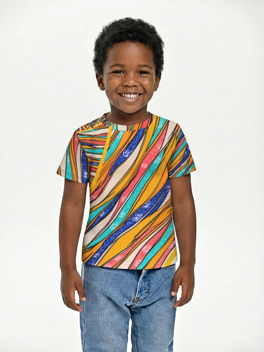 Children's cotton T-shirt (for boys. Copy)