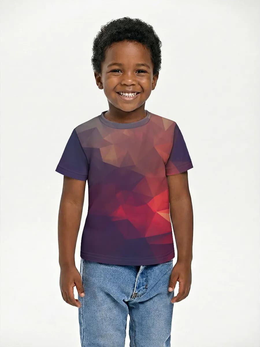 Children's cotton T-shirt (for boys. Copy)
