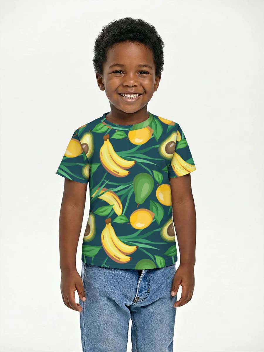 Children's cotton T-shirt (for boys. Copy)