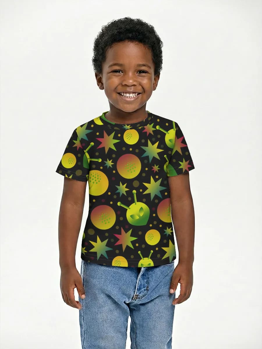 Children's cotton T-shirt (for boys. Copy)