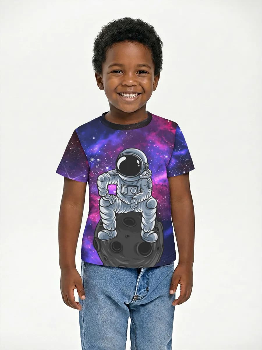 Children's cotton T-shirt (for boys. Copy)