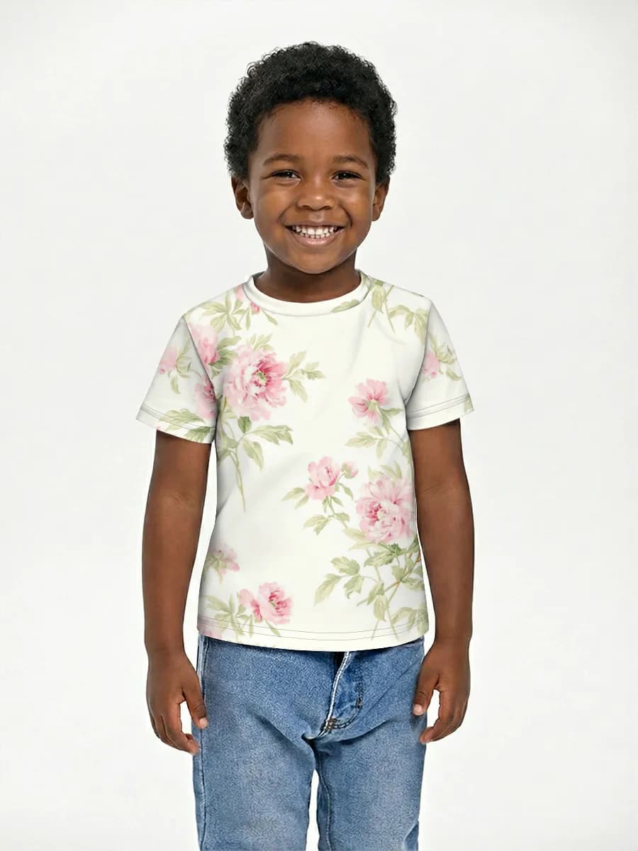 Children's cotton T-shirt (for boys. Copy)