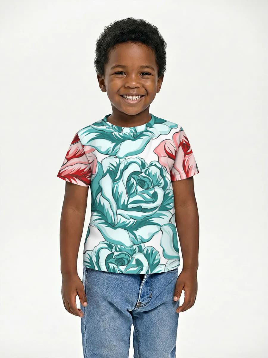 Children's cotton T-shirt (for boys. Copy)