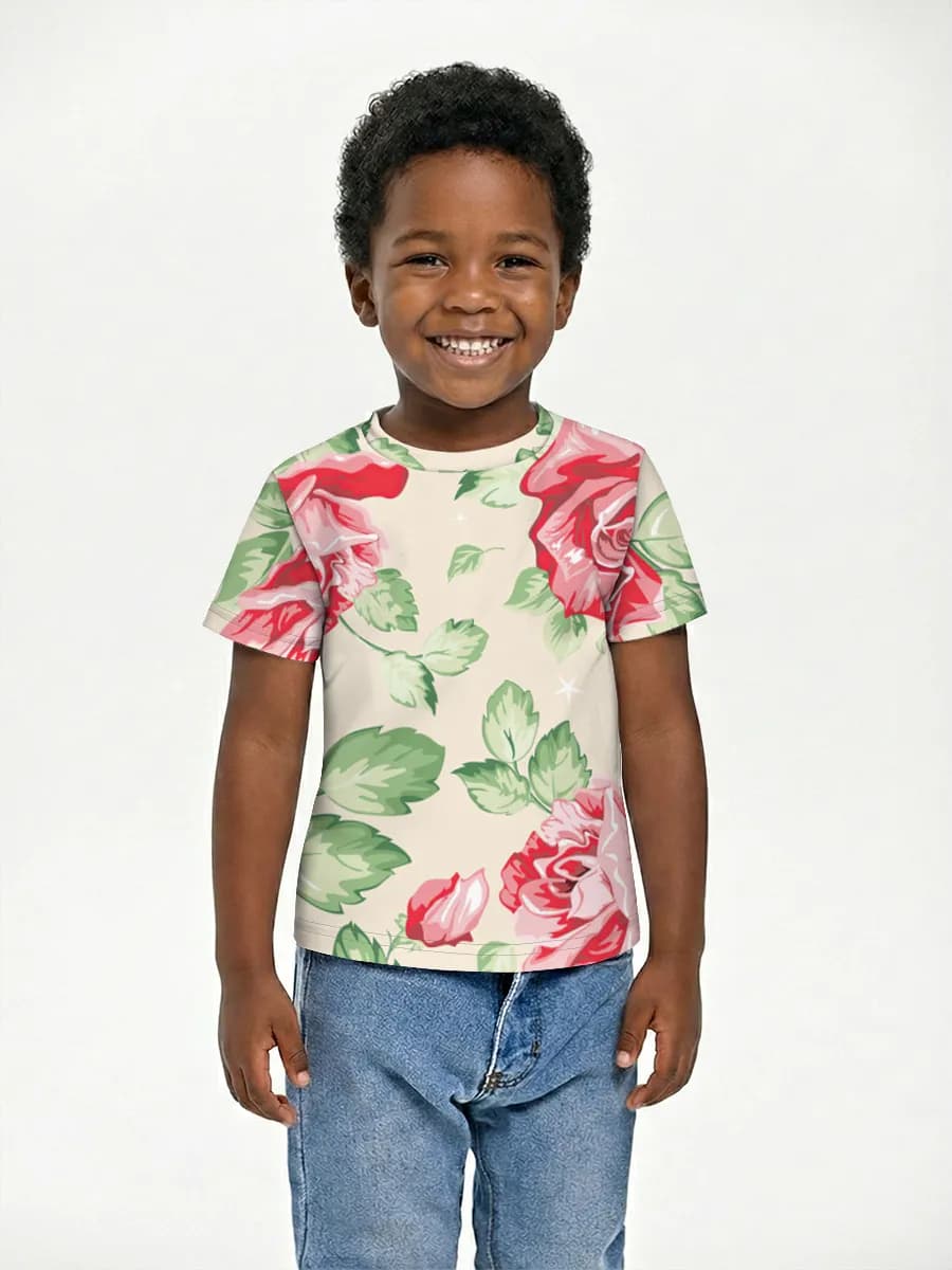 Children's cotton T-shirt (for boys. Copy)