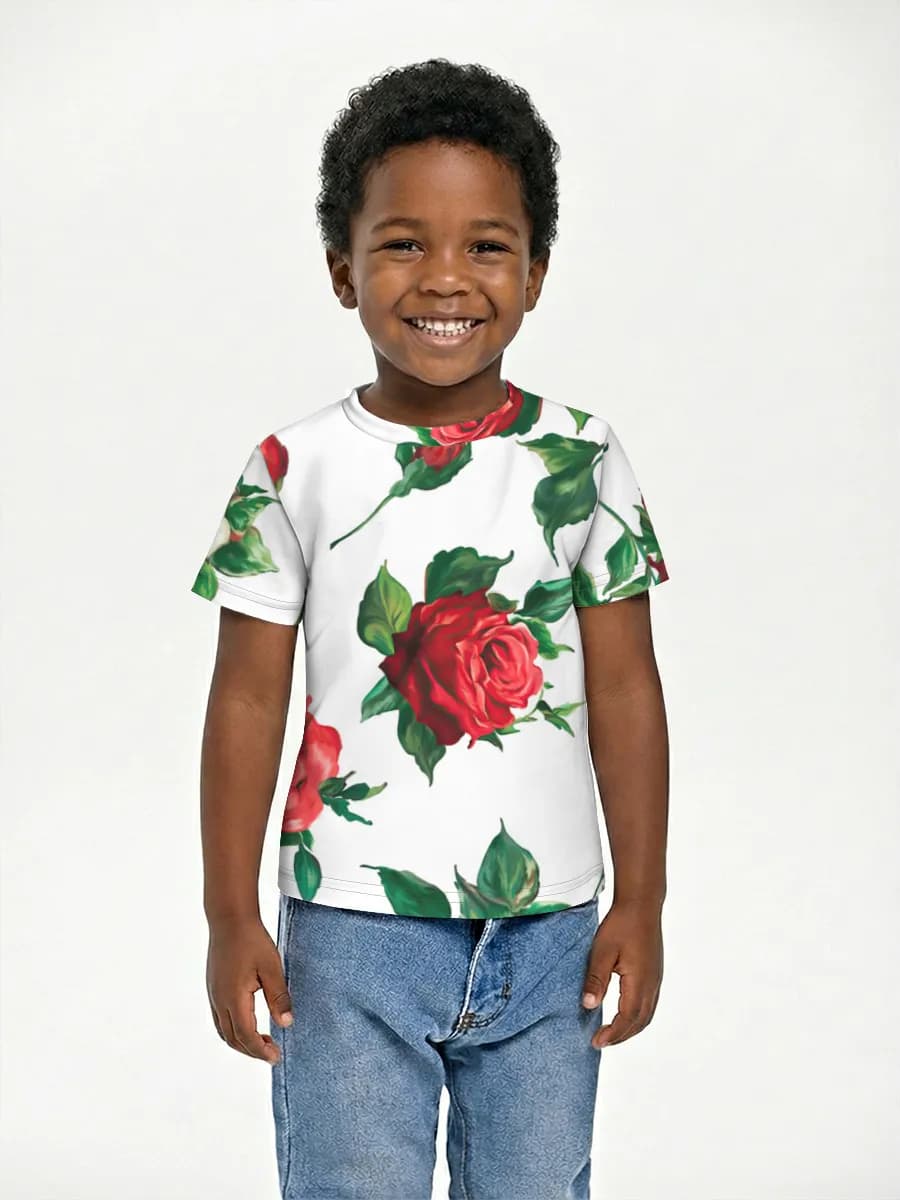 Children's cotton T-shirt (for boys. Copy)