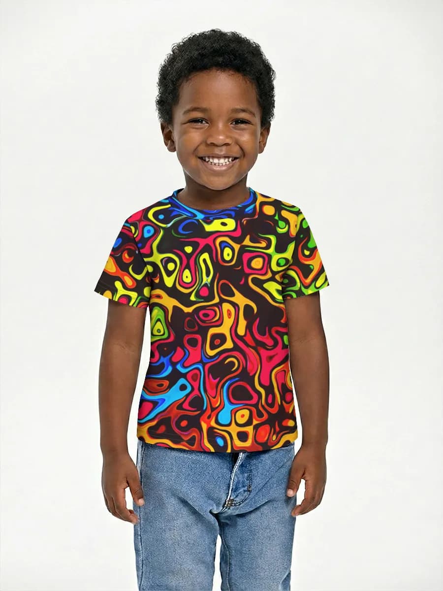 Children's cotton T-shirt (for boys. Copy)