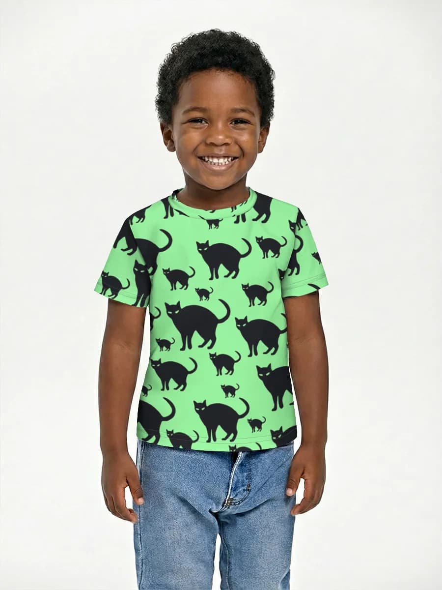 Children's cotton T-shirt (for boys. Copy)