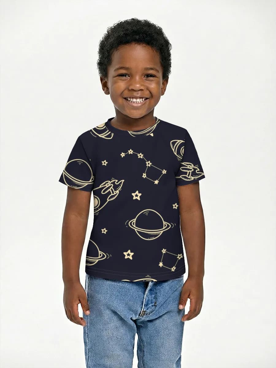 Children's cotton T-shirt (for boys. Copy)