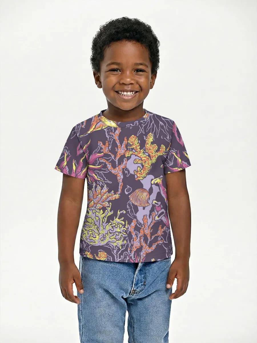 Children's cotton T-shirt (for boys. Copy)