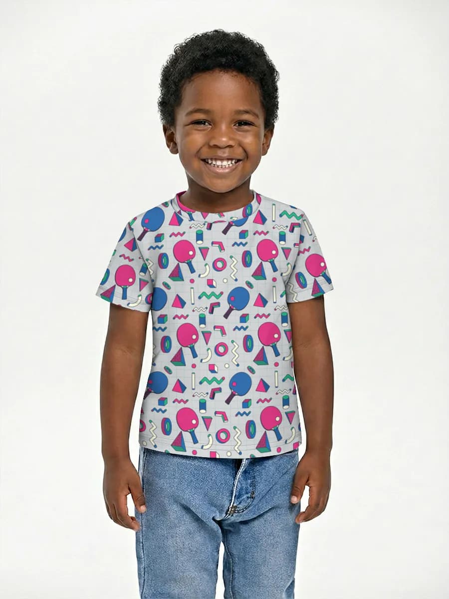 Children's cotton T-shirt (for boys. Copy)