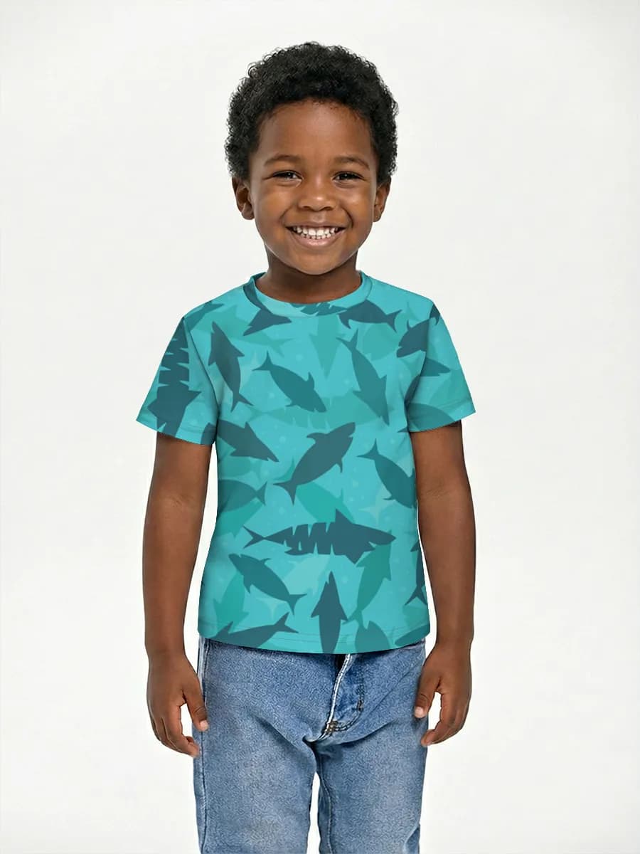 Children's cotton T-shirt (for boys. Copy)