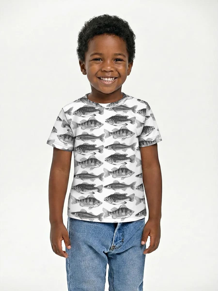 Children's cotton T-shirt (for boys. Copy)