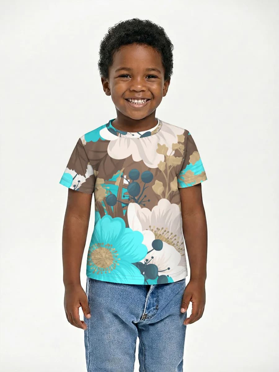 Children's cotton T-shirt (for boys. Copy)