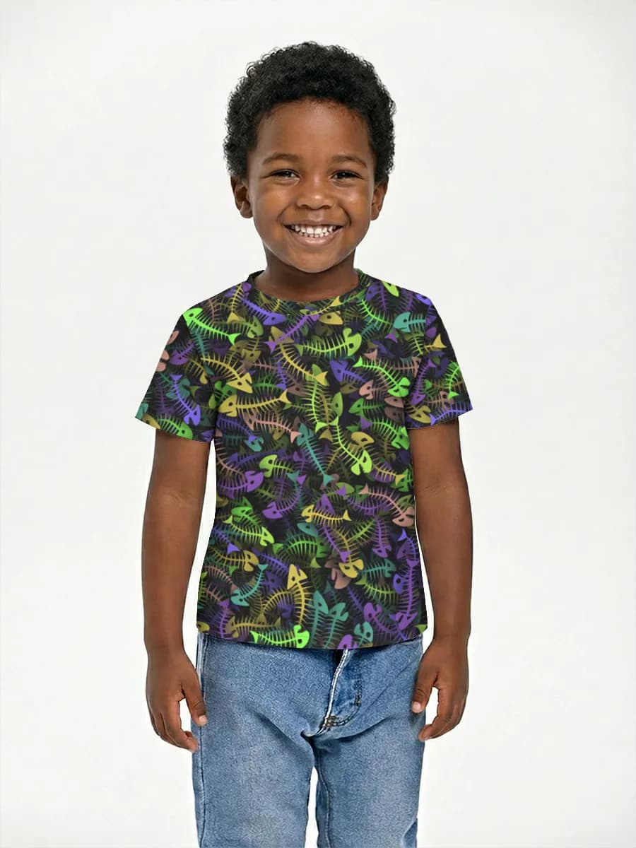 Children's cotton T-shirt (for boys. Copy)