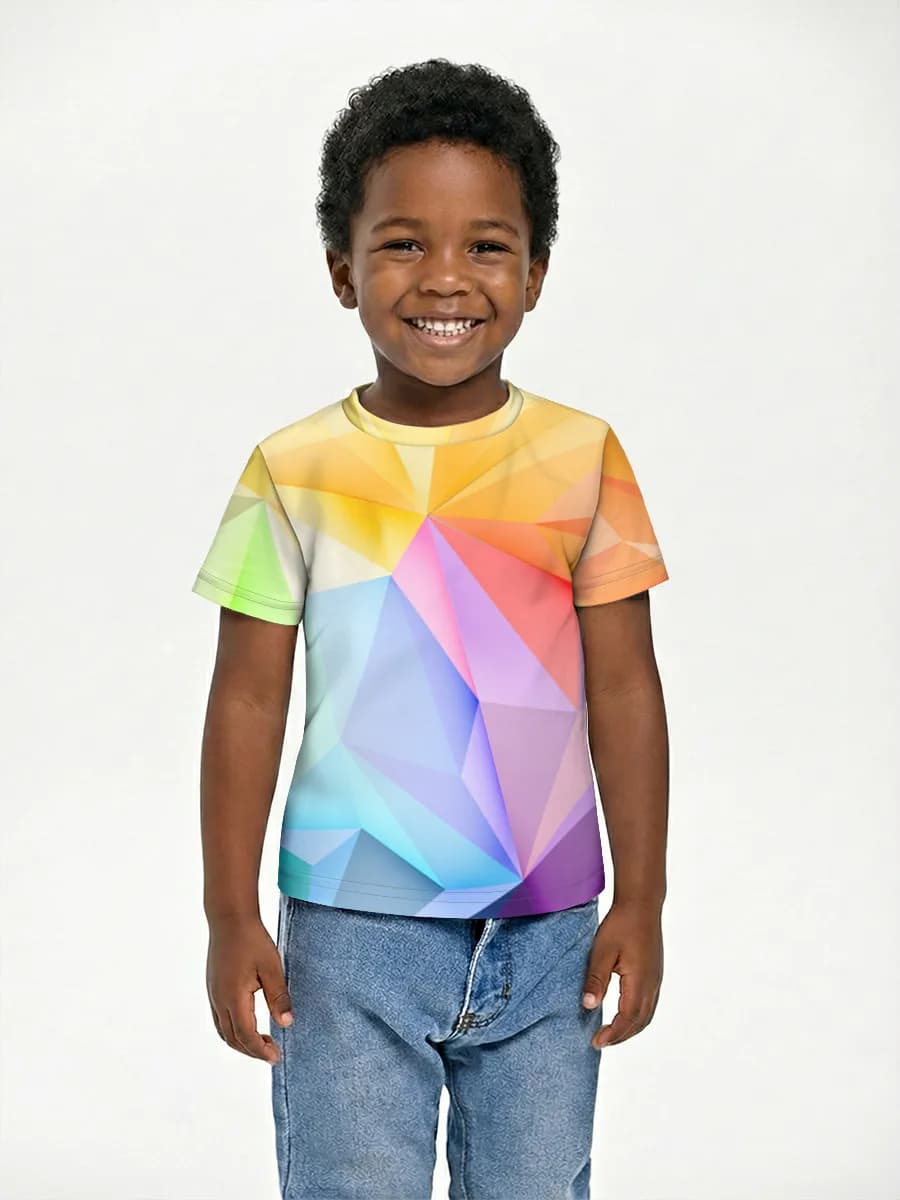 Children's cotton T-shirt (for boys. Copy)