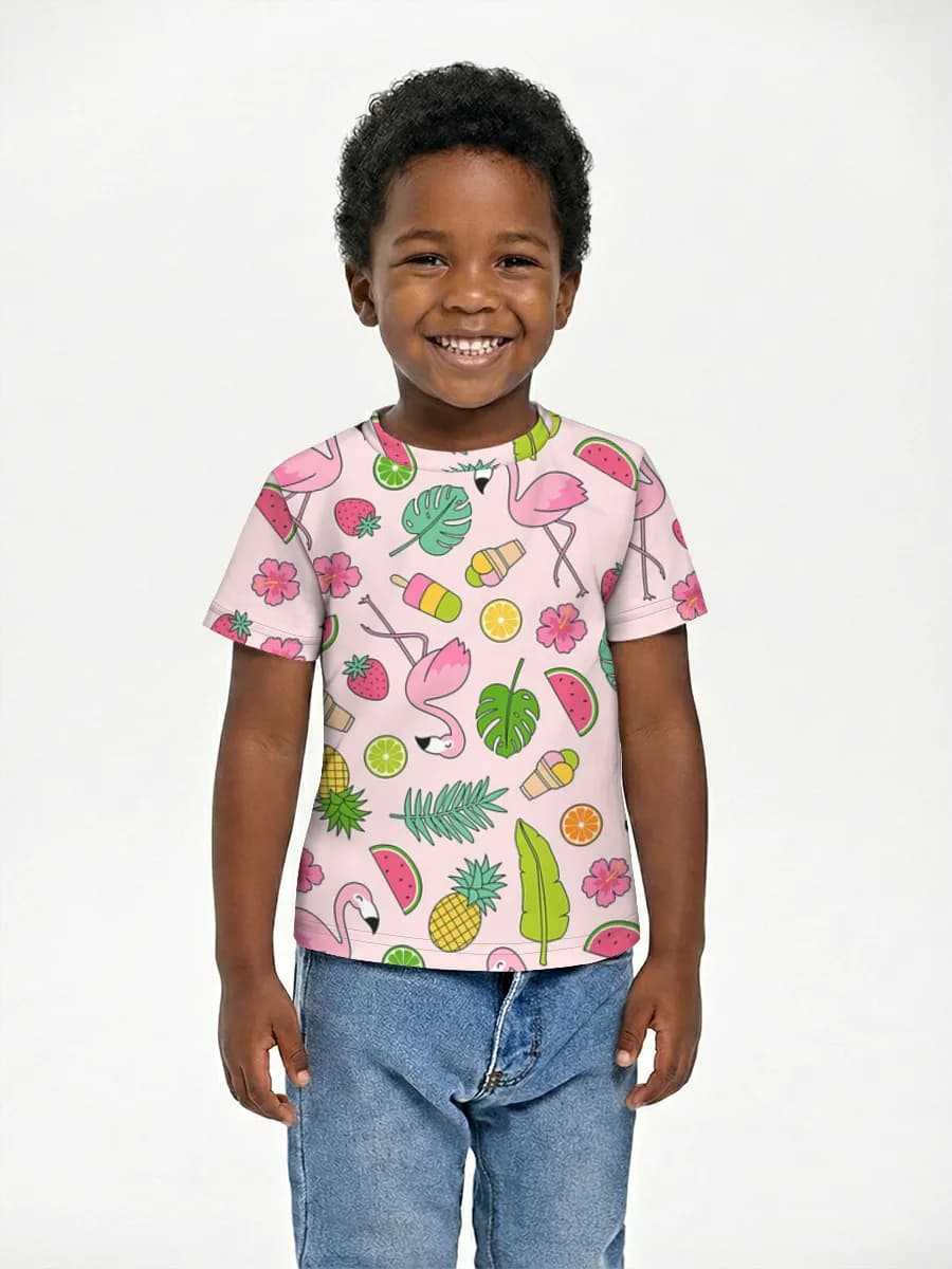 Children's cotton T-shirt (for boys. Copy)