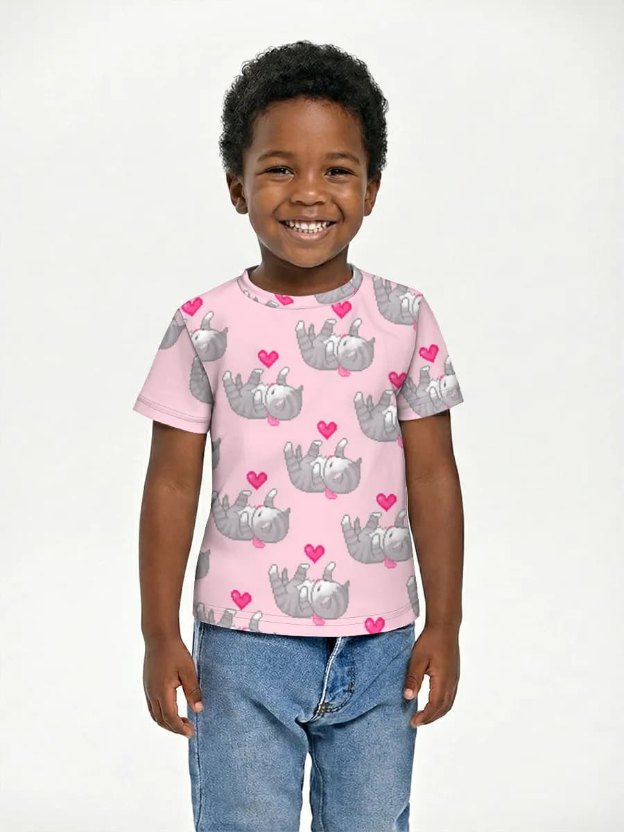 Children's cotton T-shirt (for boys. Copy)