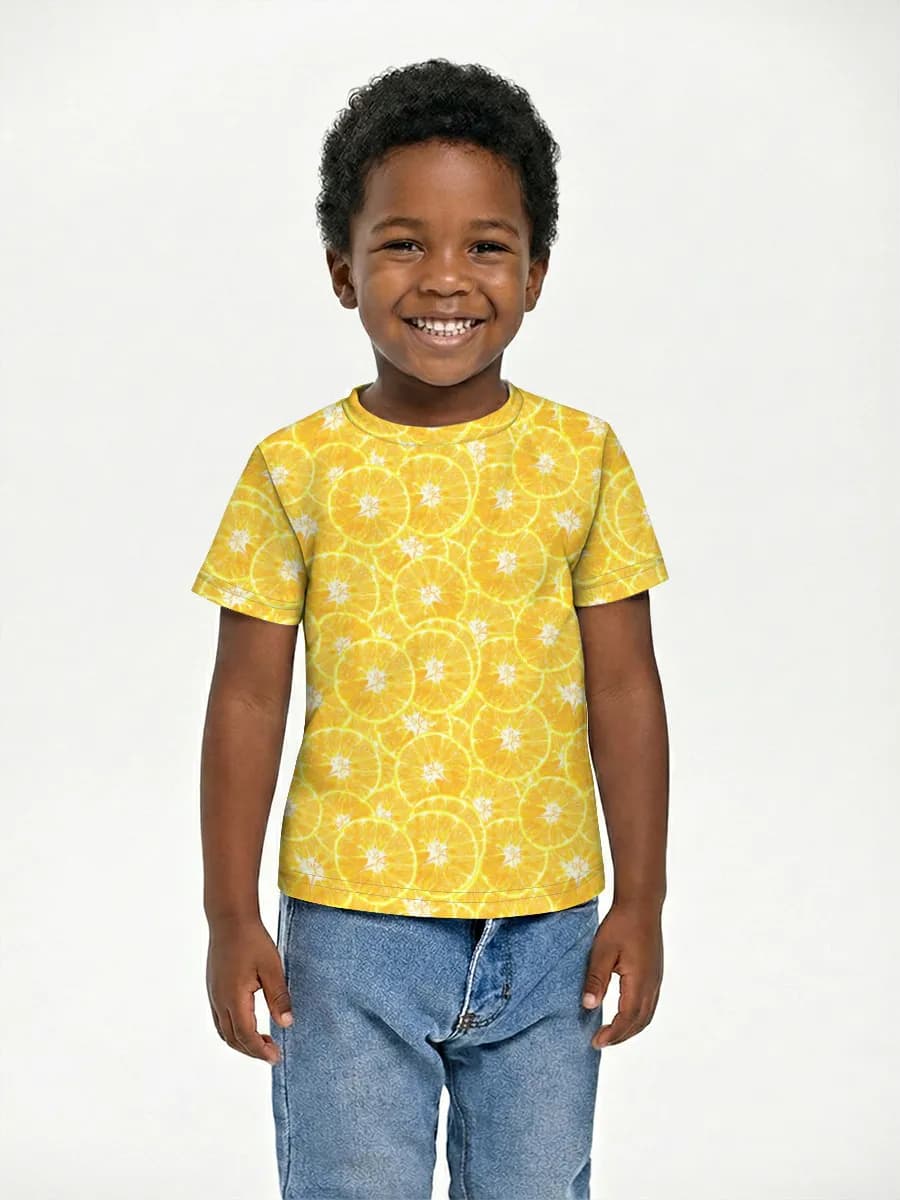 Children's cotton T-shirt (for boys. Copy)