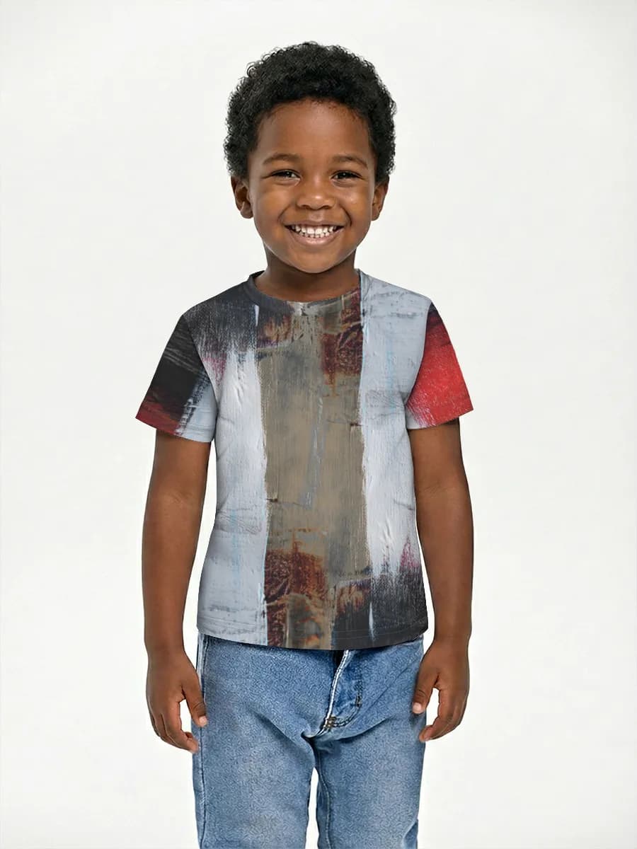 Children's cotton T-shirt (for boys. Copy)