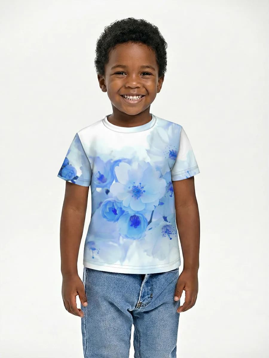 Children's cotton T-shirt (for boys. Copy)