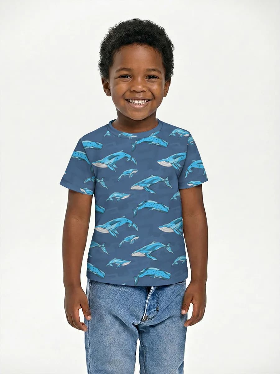 Children's cotton T-shirt (for boys. Copy)