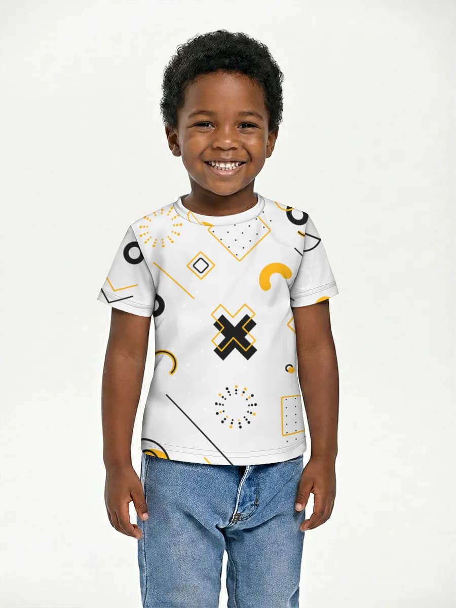 Children's cotton T-shirt (for boys. Copy)