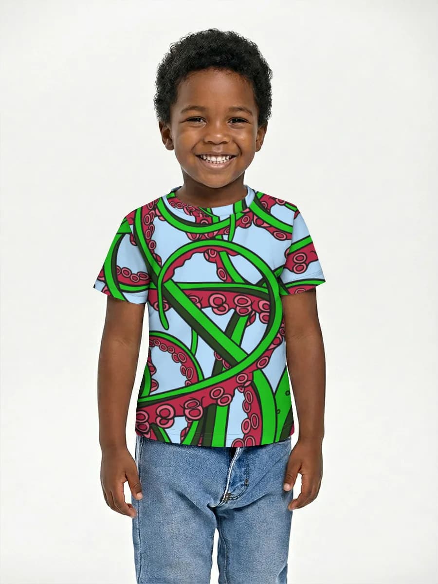 Children's cotton T-shirt (for boys. Copy)
