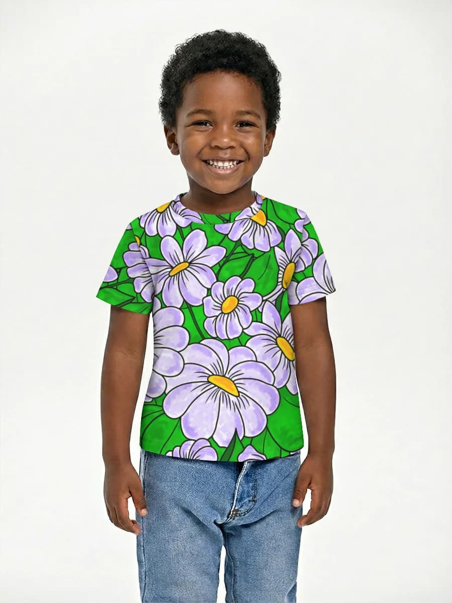 Children's cotton T-shirt (for boys. Copy)