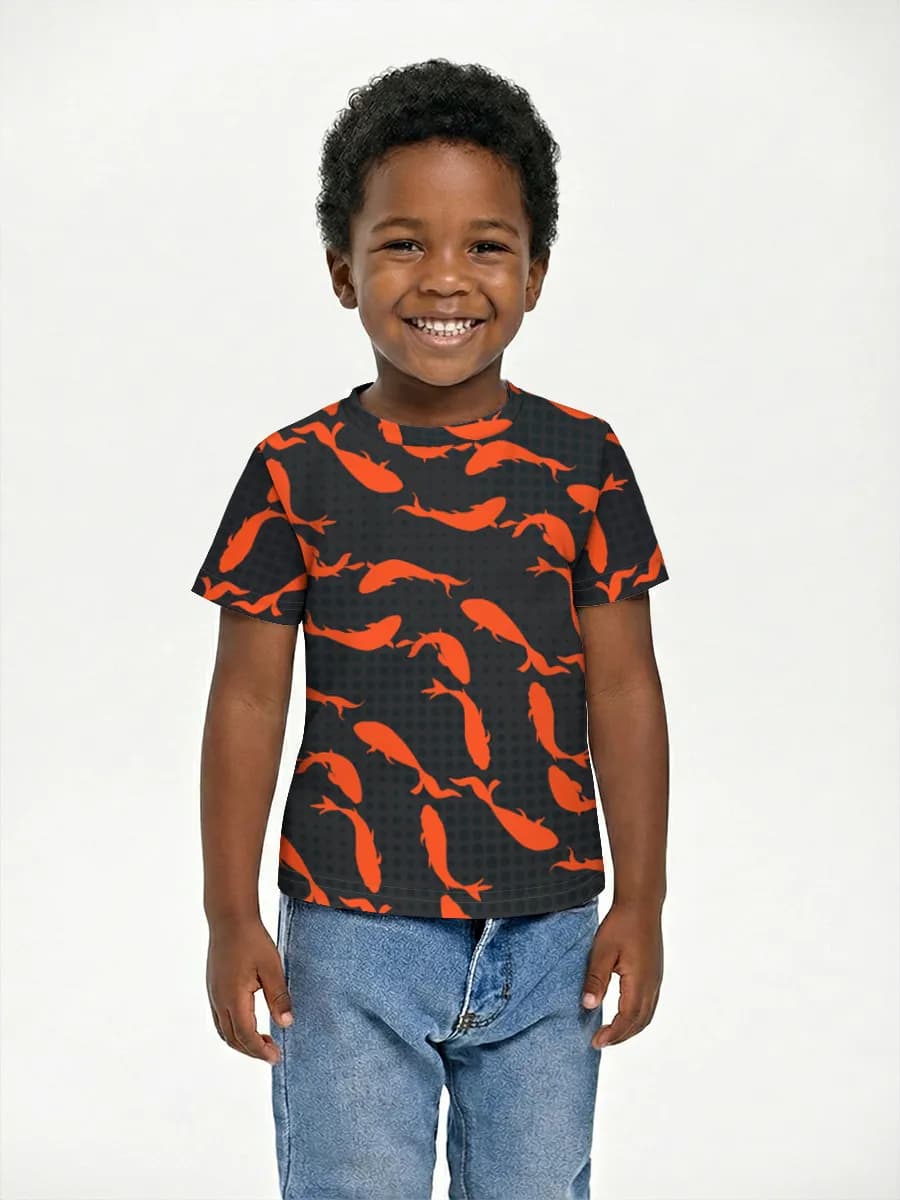 Children's cotton T-shirt (for boys. Copy)