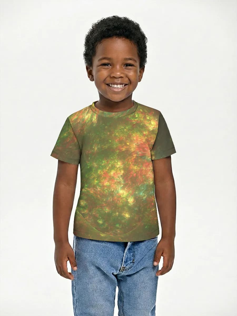 Children's cotton T-shirt (for boys. Copy)