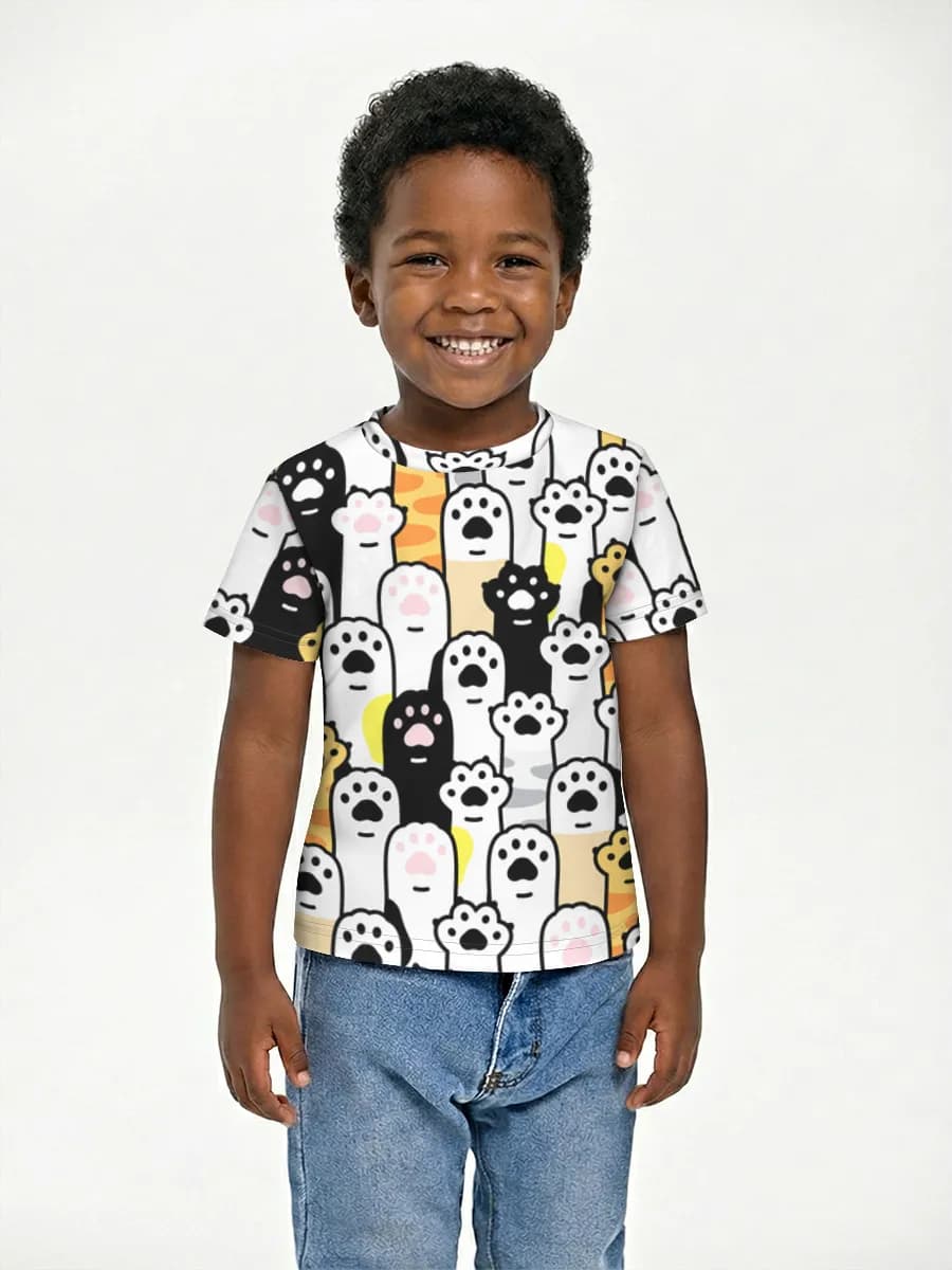 Children's cotton T-shirt (for boys. Copy)
