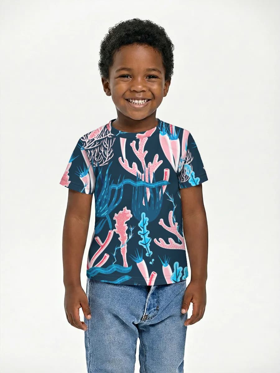 Children's cotton T-shirt (for boys. Copy)