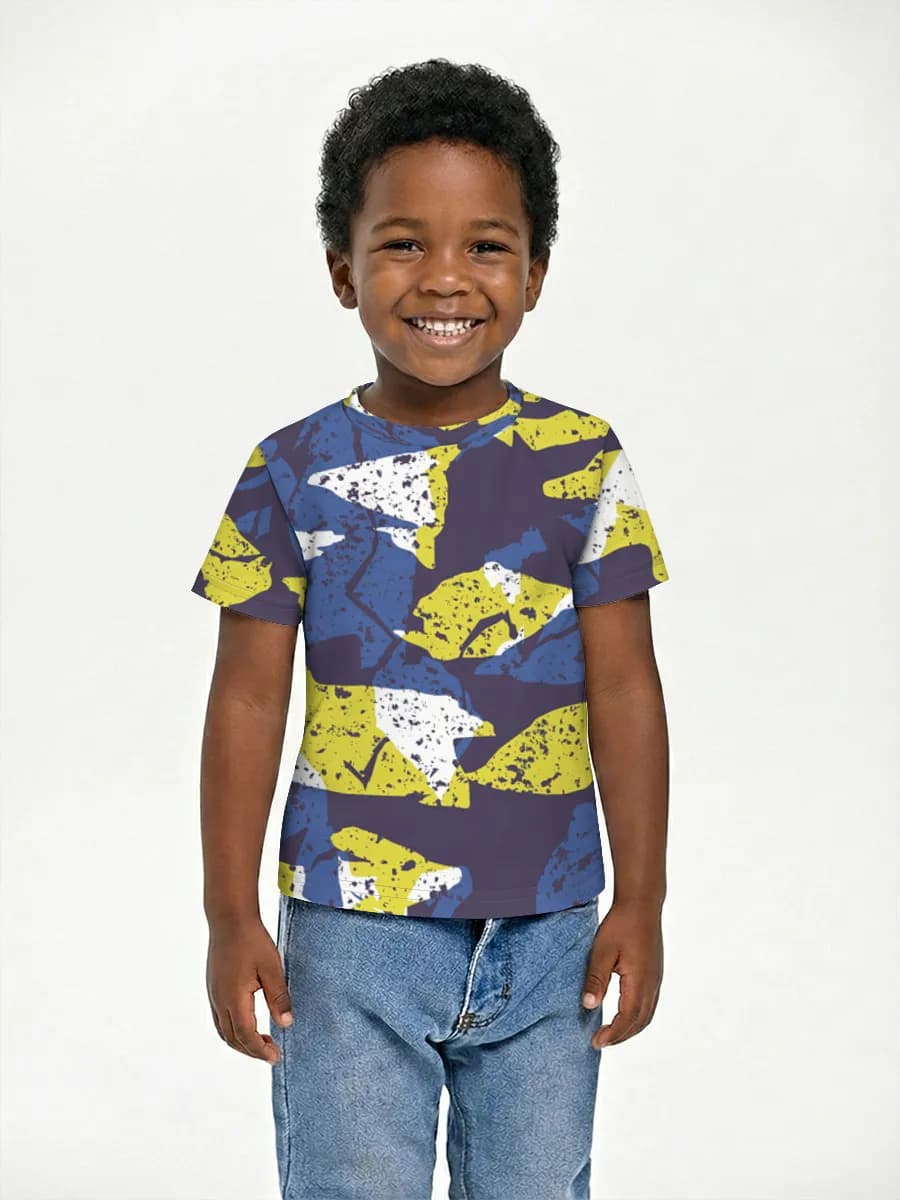 Children's cotton T-shirt (for boys. Copy)