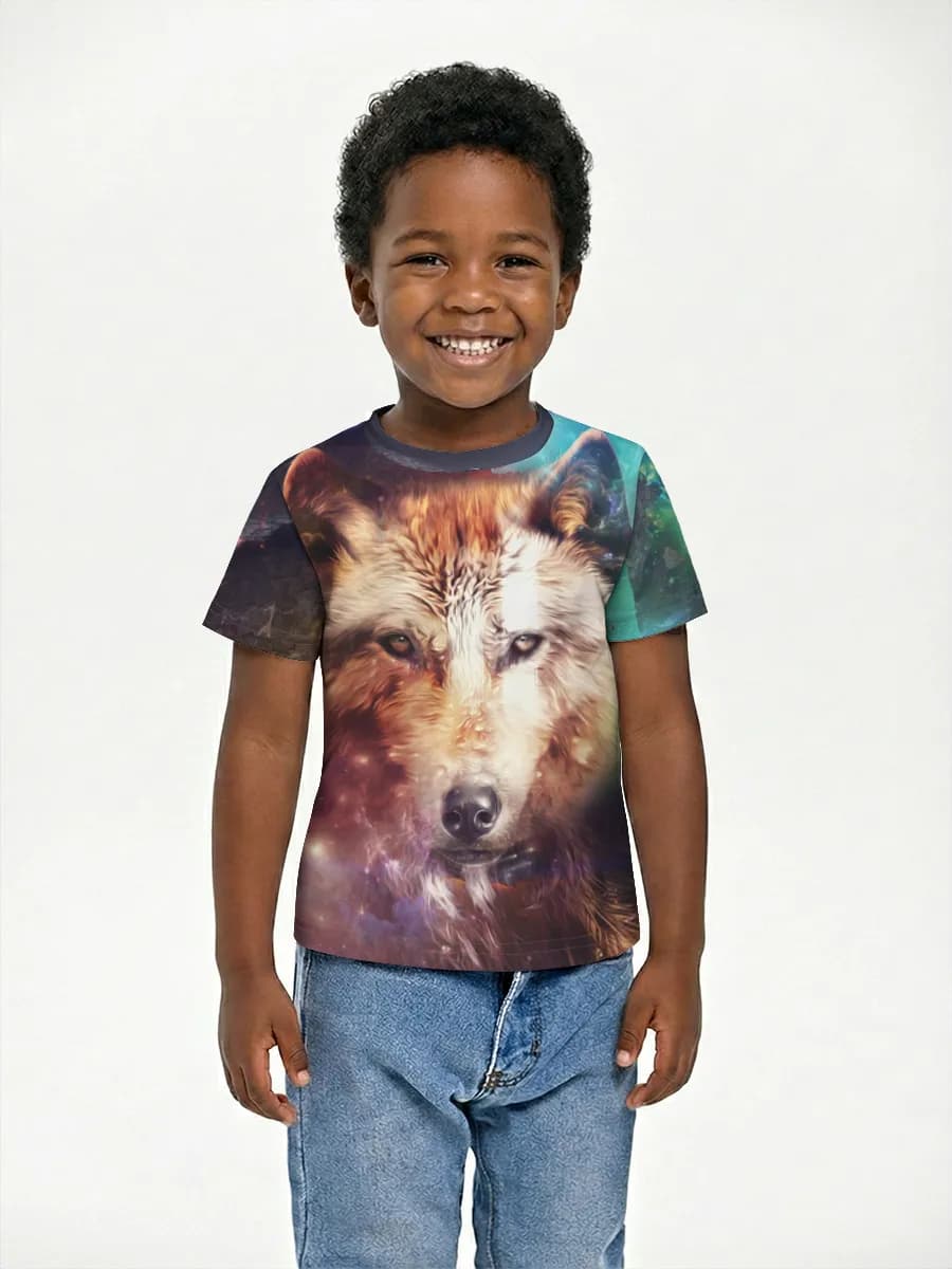 Children's cotton T-shirt (for boys. Copy)